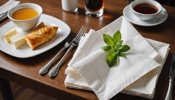 Top 5 serviettes de table jetables pour vos événements réussis